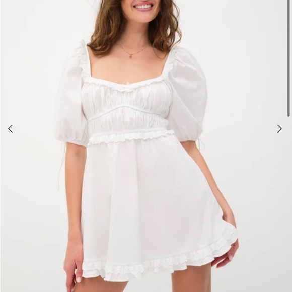 FOR LOVE AND LEMONS LA VILLETTE MINI DRESS